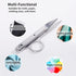 Newness Thread Snips, Sewing Snips with Protective Plastic Sleeve, Mini Small Snippers Shears Trimming Nipper Clipper for Variety of Material, Fis...