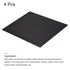 MECCANIXITY Black ABS Plastic Sheet 10x8x0.02inch for Building Model, DIY Crafts, Panel, Pack of 4...