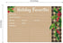 Kraft Look Holiday Favorites Recipe Cards / 50 Rustic Faux Kraft Christmas Recipe Card Pack / 4" x 6" Flat Double Sided Vintage Design Baking Dire...
