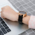Leather Bands Compatible for Samsung Galaxy Watch 7 FE 6 5 4 Band 40mm 44mm, Watch 5 Pro 45mm/ 6 4 Classic 42mm 46mm 43mm 47mm/Active 2, 20mm Comf...