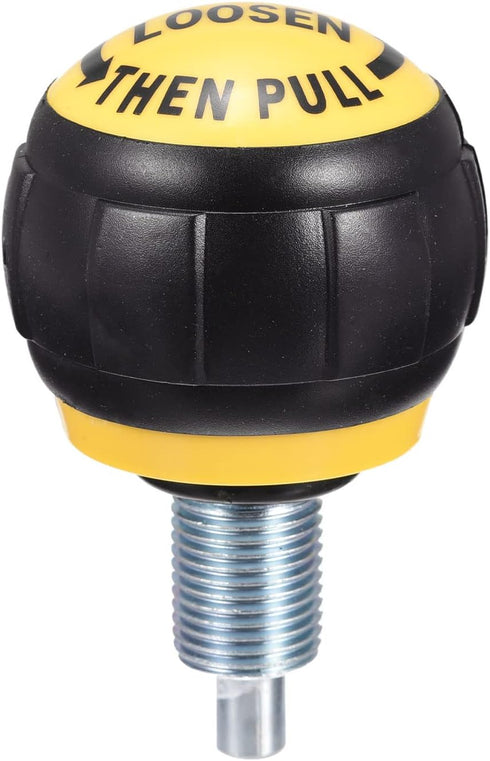 uxcell M16 Fitness Adjustment Knob Replacement Parts for Home Fitness Height Adjustment Screws Equipment Black Yellow...