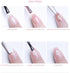 4th of July Nail Art Stickers American Independence Day Nail Design Lips Flag Hearts Flame Shape 3D Self-Adhesive Nail Art Supplies Patriotic Stic...