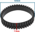 Create idea 2Pcs Anti Slip Wheel Tires Skin Replacement Compatible with Eufy RoboVac 11S/ 11S MAX/ 15T/ 30/ 30C/ 15C/ 15C MAX Anti-wear Tyre Skins...