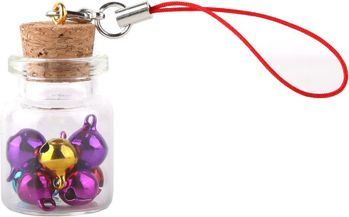 MaxMau 100 Count Small Glass Bottles with Corks,5ml Tiny Vials Clear Mini Jars Wooden Stopper for Art Crafts Storage Party Decoration Wedding Favo...