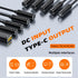 cablecc 7.4x5.0mm Input DC Jack to USB-C Type-C Power Plug Charge Cable for PD 9V 15V 20V 65W Laptop Phone...