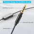 Cubilux 3.5mm to 3.5mm Headphone Cable, Replacement Headphone Cord Compatible with Sony WH-1000XM5/XM4/XM3, WH-CH720N/CH710N, Marshall Major 4/3/2...