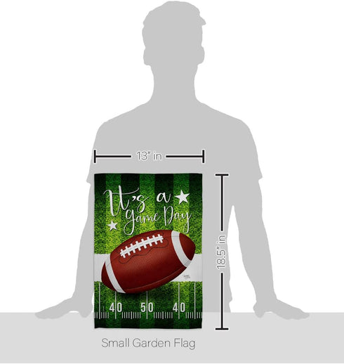 Super Bowl Decorations Football Banner NFL Game Day Flag Tapestry Sports Fans Home Decor American Gifts Team Bar Party Garden Patio Porch Small Ou...