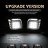 D-Lumina LED License Plate Lights Assembly Clear Lens Compatible with 2003-2018 Dodge Ram 1500 2500 3500 Pickup Truck, Rear Bumper Tag Light 6000K...