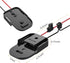 Power Wheel Adapter with Fuse & Switch, Secure Battery Adapter for Ridgid AEG 18V Hyper Lithium Battery, with 12 Gauge Wire,Good Power Convertor f...