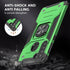 HNHYGETE for Galaxy A21 Phone Case: Screen Protector Military Grade 360° Rotatable Kickstand Shockproof Protective Cases for - Samsung Galaxy A21 ...