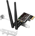 Wireless N 600Mbps (2.4GHz 300Mbps and 5GHz 300Mbps) PCIE WiFi Adapter, PCIE WiFi Card, QUALCOMM Atheros AR946X Wireless Network Adapter for Windo...