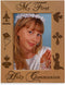 KATE POSH - My First Holy Communion - Girl Design Picture Frame (5x7-Vertical)...