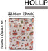 HOLLP Corgi Book Sleeve Animals Gifts Corgi Lovers Waterproof Zipper Pouch Birthday Christmas Gift(Corgi)...