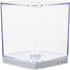 Saim Betta Corner Fish Tank,Acrylic Aquarium Tank Bowl with Light for Goldfish Betta Small Fish,Office Business Home...