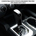 Linskip Gear Shifter Cover Compatible with Toyota 4Runner TRD 2010-2023, for 2014-2021 Toyota Tundra, Shift Knob Trim, Interior Accessories(Black)...
