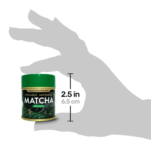 AprikaLife Organic Matcha Powder, USDA & JAS Certified, No Sugar Added, Authentic Japanese Ceremonial Grade Matcha Green Tea Powder, 1.05 oz/30g...