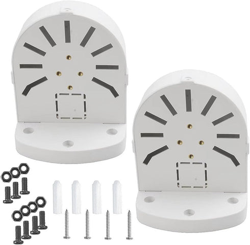Universal Wall Mount Bracket for Dome Security Camera,Security Camera Junction Box, CCTV IP Surveillance Cameras Holder, ABS Plastic Indoor Outdoo...