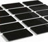 UNIQOOO Black Acrylic Rectangle Place Cards for Wedding, Perfect for Dinner Parties, Table Numbers, Guest Name, Food Signs and Special Event Decor...