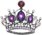 Rhinestone Crown Pin Brooch Women Pin Brooches Purple and Red Crown Lapel Pin Charm Jewelry Clothing Wear Accessori Fashion Couple Gifts...