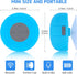Waterproof Bluetooth Shower Speaker Portable Wireless Water Resistant Handsfree Speakerphone with Built-in Mic?Suction Cup for Bathroom Blue...