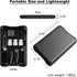 Cable Card Box, Universal Charging Cable Adapters,Compact USB-C/USB-A/Micro-USB/Lightning Port,Compact with Most Smartphones, Portable Phone Stand...