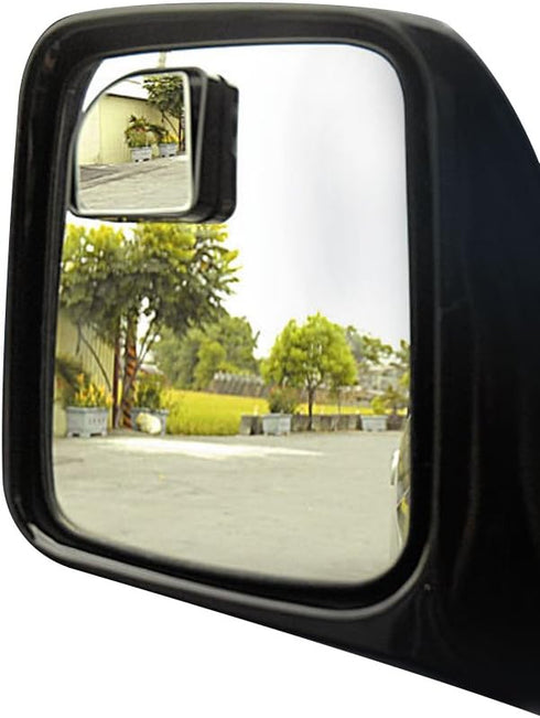 Car Rear View Mirror Hypersonic Car Side Mirror Auto Wide Angle Mirror Adjustable Convex Rear Blind Spot Mirrors for Cars, Trucks, SUVs, RVs and V...