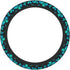 Butterfly Turquoise Green Steering Wheel Cover for Women Men Girls Car Accessories Decor Anti-Slip Neoprene Auto Steering Wheel Covers Protector U...