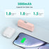 KKD Portable Charger for iPhone, Built-in MFi Certified Plug, 5000mAh Small Portable Phone Charger Power Bank for iPhone 14/13/12/11/XR/X/SE/8/7/6...