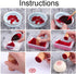 Wooden Cookie Molds Stamps Hand Pressure Cake Maker Mold Traditional Chinese Moon Cake Stamps Manual Round Wooden Dessert Seal Cookie Stamps Cooki...