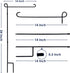 hogardeck Garden Flag Holder Stand, Thickened Pole Sturdy and Straight Premium Yard Flag Holder Weather-Proof Metal Flagpole for American Flag, Ch...