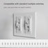 Light Switch Guard, ILIVABLE Child Proof Wall Switch Plate Protects Your Lights or Circuits from Being Accidentally Turned On or Off by Children a...