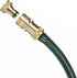 Soaker Hose Pressure Reducer Regulator with Integrated Female Quick Connector - Includes Male Connector with 3/4 GHT Threads and Integrated 1/2 In...