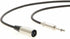 InstallerParts 10Ft 1/4" Mono Male to XLR Male Microphone Cable- Compatible with Amplifiers, Instruments, and More!...