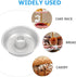 ifundom cheesecake pan bakeware pan round chimney pudding cake pan tubular non-stick baking pan for cake grinding wheel dessert food tube Metal ca...