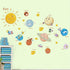 Amaonm Kids Room Wall Art Decor Decals Cartoon Removable Universe, Space, Planet, Solar System, Galaxy DIY Home Wall Stickers Decals Murals for Be...