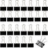 100 Pack Small Binder Clips 0.75 Inch, Small Binder Clips Micro Clips Paper Clamps for Office and Home Supplies, Black...