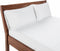Weekender 200 Thread Count Hotel Pillowcases-Set of 2-Cotton Rich Blend-White-King, 2...
