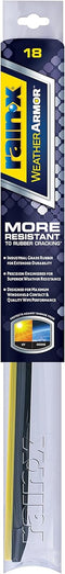 Rain-X 830218 WeatherArmor Beam Wiper Blades, 18 Inch Windshield Wipers (Pack of 1), Automotive Replacement Windshield Wiper Blades With Industria...