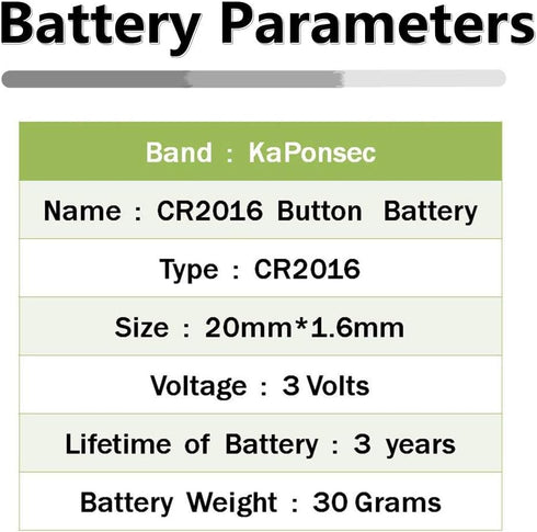 3 Volt CR2016 2016 Lithium Battery -50PCS...