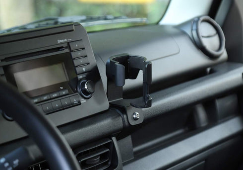 YOCTM 2 in 1 Cup Holder Phone Mount for Suzuki Jimny JB64 JB74W 2019 2020 2021 2022 2023 2024 Car Mount Phone Holder Multifunction Water Cup Drink...