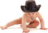 Funny Party Hats Brown Felt Cowboy Hat for Kids and Babies - Western Party Hat - One Size Fits Most...