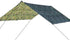 Camping Tent Tarp Waterproof, Multi-Function Tent Tarp Shelter 100 x 145 cm Hammock Rain Fly Shade Tarp 210T Printed Clot Protection Heavy Duty Sh...