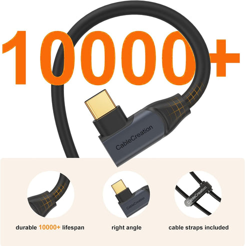CableCreation Compatible with Quest 2/Quest Pro Link Cable 10FT, 5Gbps USB C Cable High Speed Data Transfer, Fast Charging Compatible with DJI Ava...