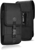 AH Military Grade Cell Phone Carrier Holster Men Cell Phone Belt Holder, Compatible w/ [iPhone iPhone 12 Mini SE 5 5S 5C Samsung J1 J3 LG K7 K10 &...