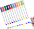 Washable Kids Coloring Markers Set - 12 Pieces Replacement Non-Toxic Drawing Pens for Erasable Doodle Book, Exercise Book, Paper and Other Art Act...