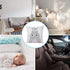 Cartoon Animal Pillow Covers Kids Pillowcase 18×18 Inch Set of 4 Throw Pillow Covers Set Cotton Throw Cushion Case for Sofa Couch Home Decor Schoo...