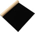 Self-Adhesive Flannel Fabric - 17.2''x60'' Roll Soft Black Adhesive Velvet Flocking Liner for Drawer, Cabinet,Shelves,Jewelry Box, Felt Repair Pat...