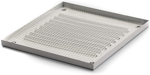 Vent Systems 4'' x 4'' Inch Pack of 2 White Air Vent Cover Metal Air Return Grill with Built in Pest Guard Screen HVAC Vent Cover for Home Improve...