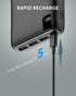 CONXWAN Portable Charger 26800mAh Power Bank 22.5W Fast Charging, 4 USB Outputs PD External Backup Charger Cell Phone USB C Battery Pack Compatibl...