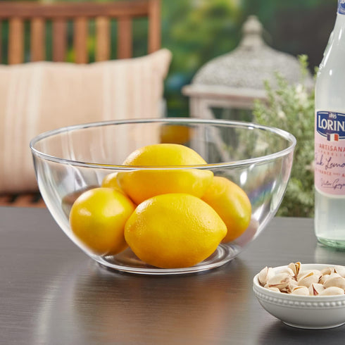US Acrylic Vista Clear Plastic Salad and Serving 10-inch Bowls | set of 3 | Reusable, BPA-free, Made in the USA | 135 oz. capacity...